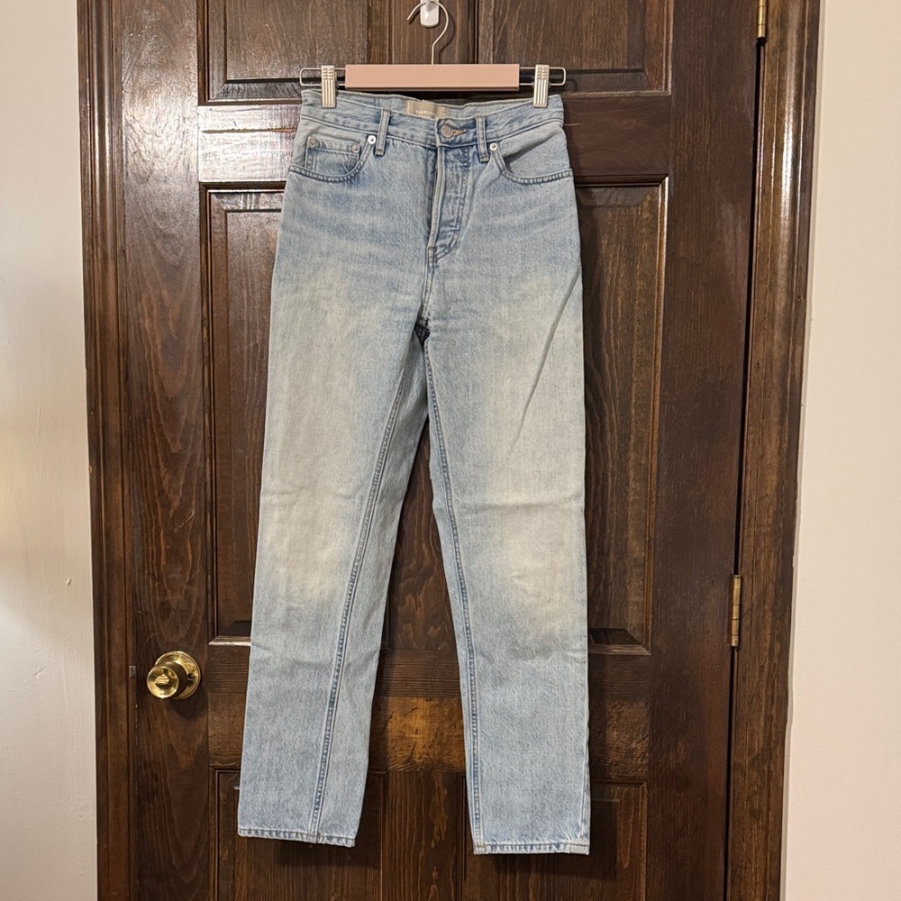 Everlane Light Blue Denim Jeans 90s Cheeky